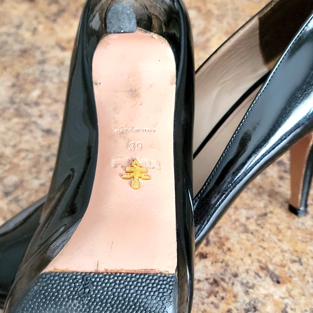 PRADA HEELS SIZE 39 - Picture 2 of 8